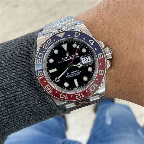 rolex blu e rosso|rolex 126710 blro.